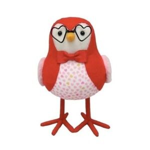 Spritz‎ 2023 Valentine's Day Featherly Friends Bird  Fledge Heart Shaped Glasses